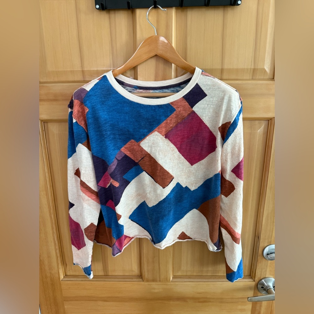 Anthropologie Maeve Long Sleeve Top - XL